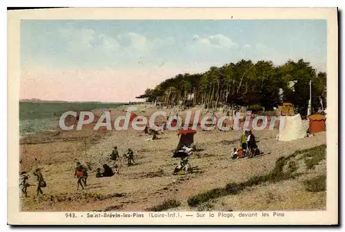 Cartes postales Saint Brevin les Pins Loire Inf Sur la Plage devant les Pins