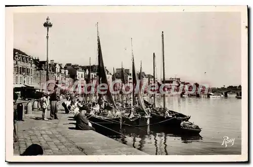 Cartes postales Le Pouliguen Vue du Port vers le Pont