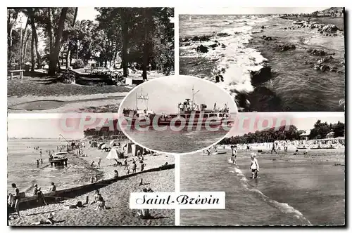 Cartes postales Cote de Jade Saint Brevin Le Golf Miniature Effet de Vagues Le Saint Christophe La Plage et les