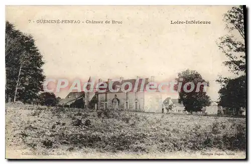 Cartes postales Guemene Penfao Chateau de Bruc
