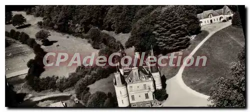 Ansichtskarte AK Guemene Penfao Chateau de Juzet Vue aerienne