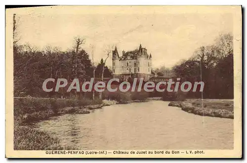 Ansichtskarte AK Guemene Penfao Loire Inf Chateau de Juzet au bord du Don