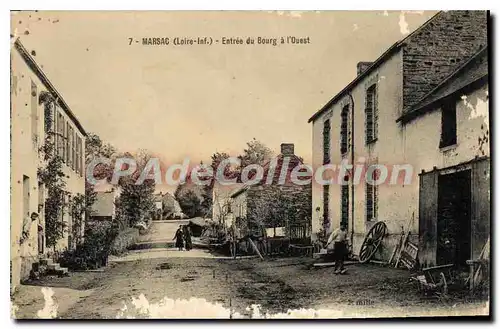 Cartes postales Marsac Loire Inf Entree du Bourg � l'Ouest