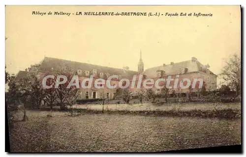 Ansichtskarte AK Abbaye de Melleray La Meilleraye de Bretagne L I Facade Est et Infirmerie
