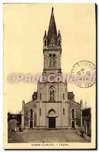 Cartes postales Oudon Loire Inf l'Eglise