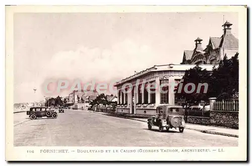 Ansichtskarte AK Pornichet Boulevard et le Casino