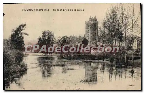 Cartes postales Oudon Loire Inf La Tour prise de la Vallee