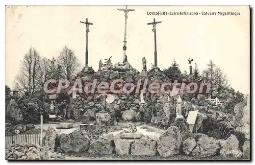 Cartes postales Louisfert Loire Inferieure Calvaire Megalithique