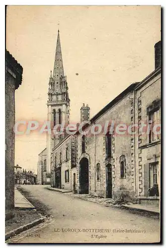 Ansichtskarte AK Le Loroux Bottereau Loire Inferieure l'Eglise