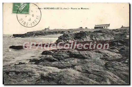 Cartes postales Kercabellec L Inf Pointe de Merquel