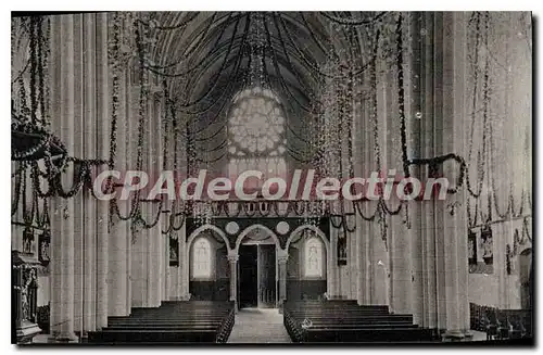 Cartes postales Eglise de Missillac Benediction de la statue de Sainte Therese 1929