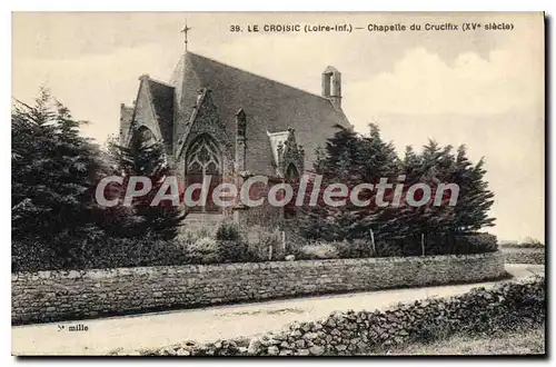 Ansichtskarte AK Le Croisic Loire Inf Chapelle du Crucifix