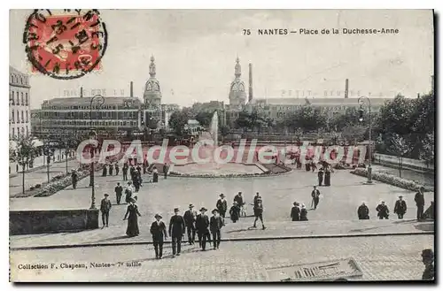 Cartes postales Nantes Place de la Duchesse Anne