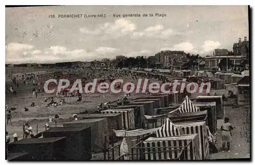 Ansichtskarte AK Pornichet Loire Inf Vue generale de la Plage