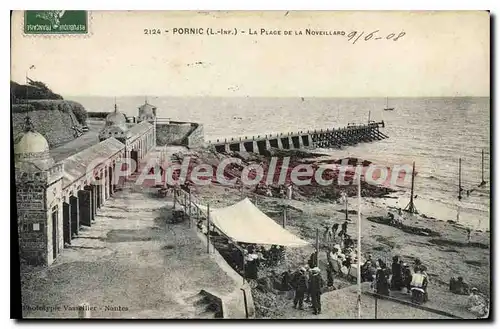 Ansichtskarte AK Pornic L Inf La Plage de la Noveillard