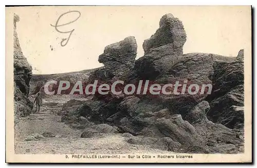 Cartes postales Prefailles Loire Inf Sur la Cote Rochers bizarres