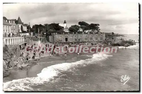 Ansichtskarte AK Pornic Loire Atlantique La Plage