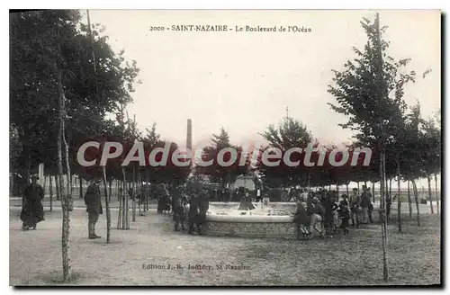 Ansichtskarte AK Saint Nazaire Le Boulevard de l'Ocean