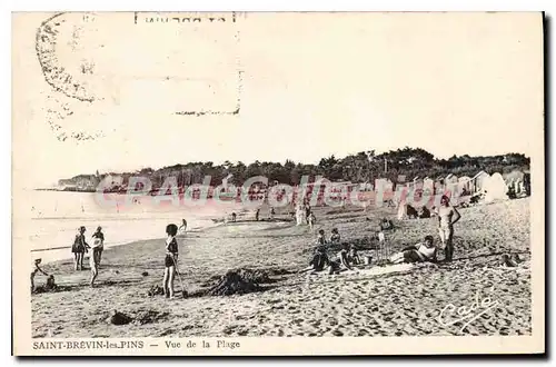 Cartes postales Saint Brevin les Pins Vue de la Plage