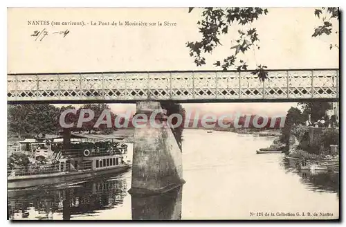 Ansichtskarte AK Nantes ses environs le Pont de la Moriniere sur la Sevre