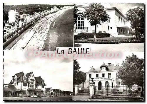 Cartes postales moderne La Baule Loire Atlantique plage hotel de ville multivues