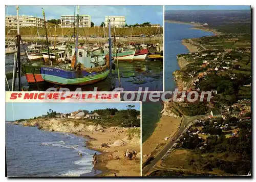 Cartes postales moderne Lumiere de la cote de Jade St Michel Chef Chef les plages et le port