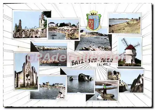 Cartes postales moderne Batz sur Mer Loire Atlant multivues