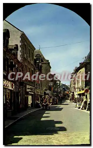 Moderne Karte La Cote d'Amour Guerande cite Medievale l'entree de la ville par la porte St Michel