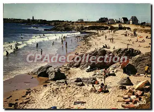 Moderne Karte Entre Batz sur Mer et le Pouliguen la plage de la Govelle