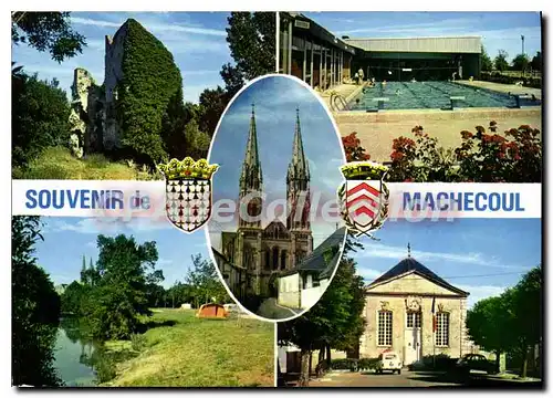 Cartes postales moderne Capitale du Pays de Retz Images de Machecoul Loire Atl