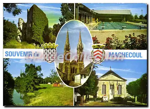 Cartes postales moderne Capitale du Pays de Retz Images de Machecoul Loire Atl