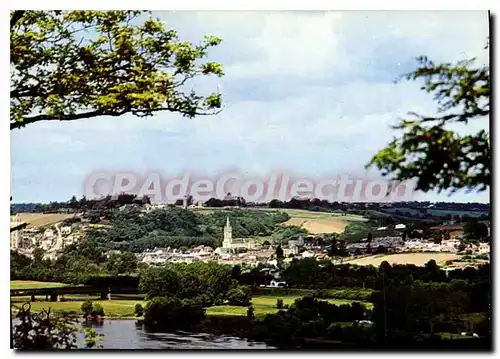 Cartes postales moderne Oudon vue generale prise du Champ Palud