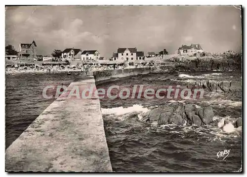Moderne Karte Batz sur Mer L Inf plage Saint Michel