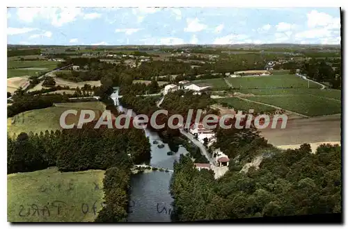 Moderne Karte Gorges Loire Atlant vue aerienne le sevre