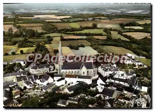 Moderne Karte Vigneux de Bretagne Loire Atlant vue generale aerienne