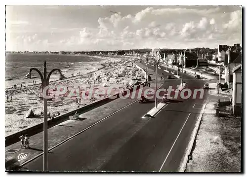 Cartes postales moderne Pornichet la plage et le Remblai vers la Baule