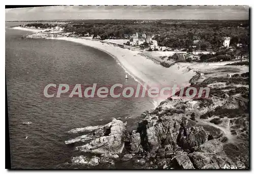 Moderne Karte Ste Marguerite Plage l Inf la plage vue aerienne