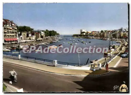 Cartes postales moderne Le Pouliguen vue generale du port