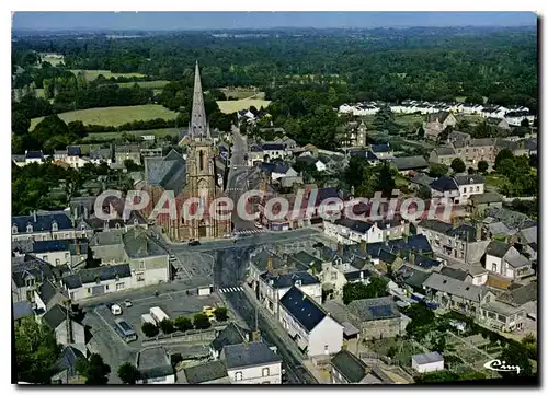 Cartes postales moderne Plesse Loire Atl l'eglise et le centre du Bourg