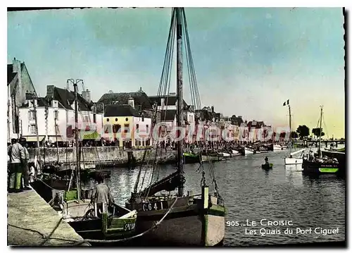 Cartes postales moderne Le Croisic les Quais du port Ciguet