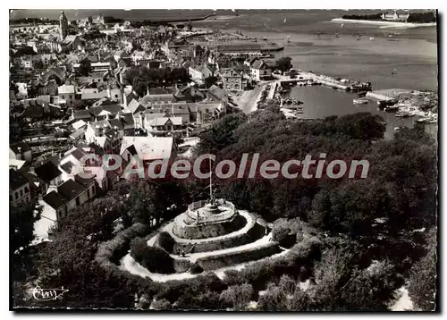 Cartes postales moderne Le Croisic L Inf vue aerienne le Mont Esprit le port et la ville