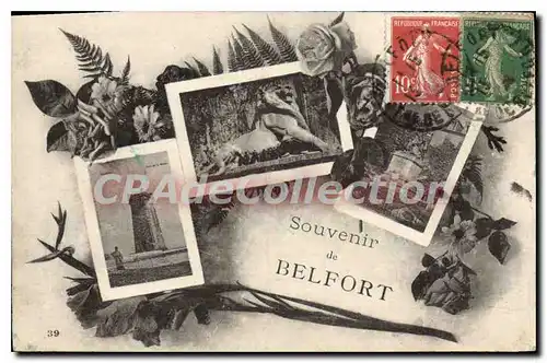 Ansichtskarte AK Souvenir de Belfort