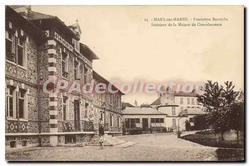 Ansichtskarte AK Mary sur Marne Fondation Borniche interieur de la maison de Convalescence