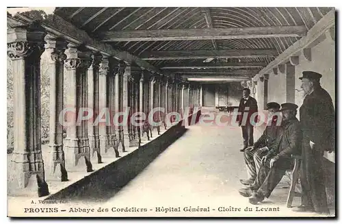 Ansichtskarte AK Provins Abbaye des Cordeliers hopital generale Cloitre du Levant