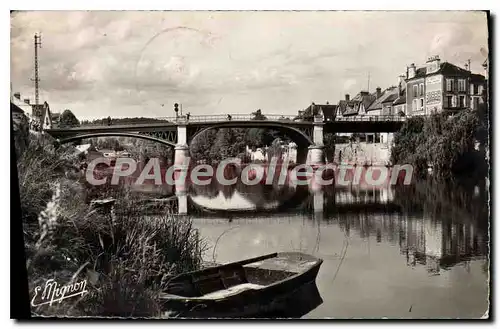 Cartes postales La Ferte sous Jouarre S et M le pont de la ville sur la Marne