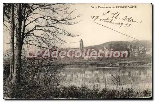 Cartes postales Panorama de Champagne