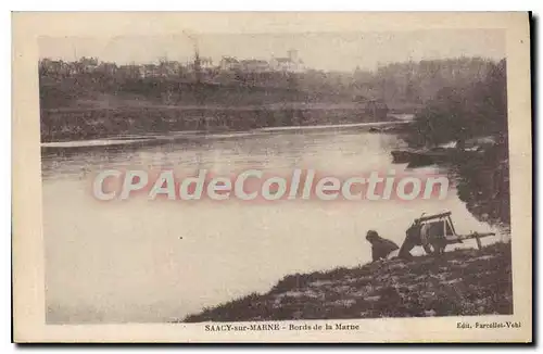 Cartes postales Saacy sur Marne Bords de la Marne