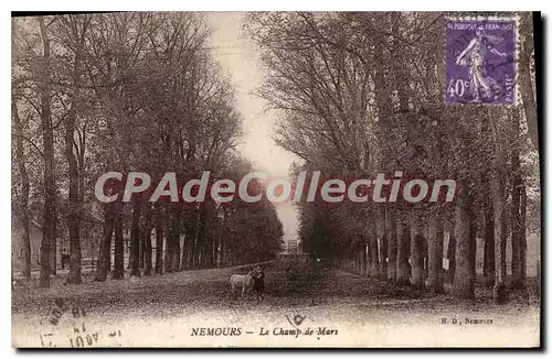 Ansichtskarte AK Nemours le Champ de Mars