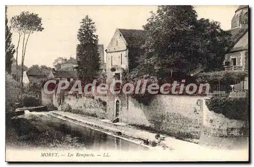 Cartes postales Moret les Remparts