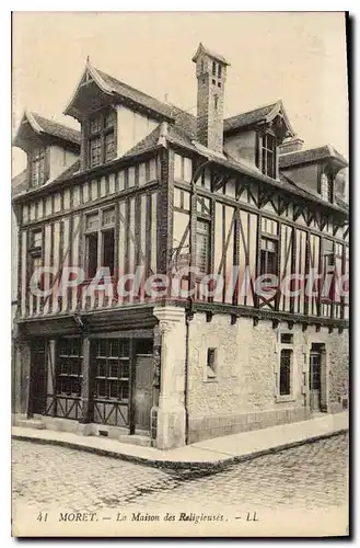 Cartes postales Moret La maison des Religieuses